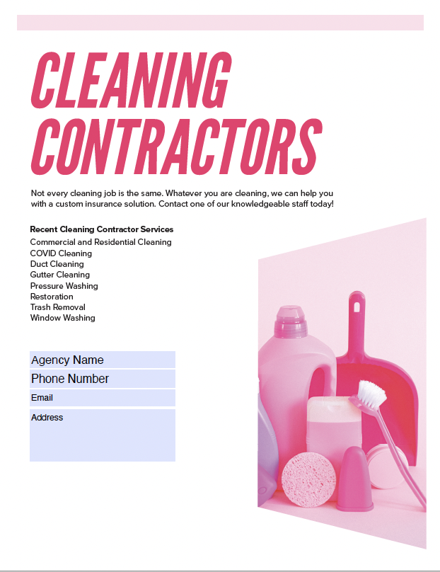 Cleaning Contractors